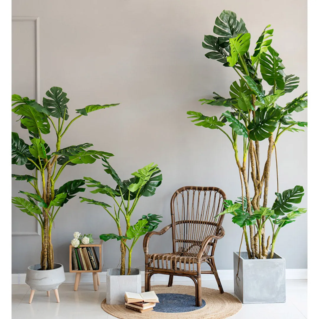 SOGA 175cm Green Artificial Indoor Turtle Back Tree Fake Fern Plant Decorative