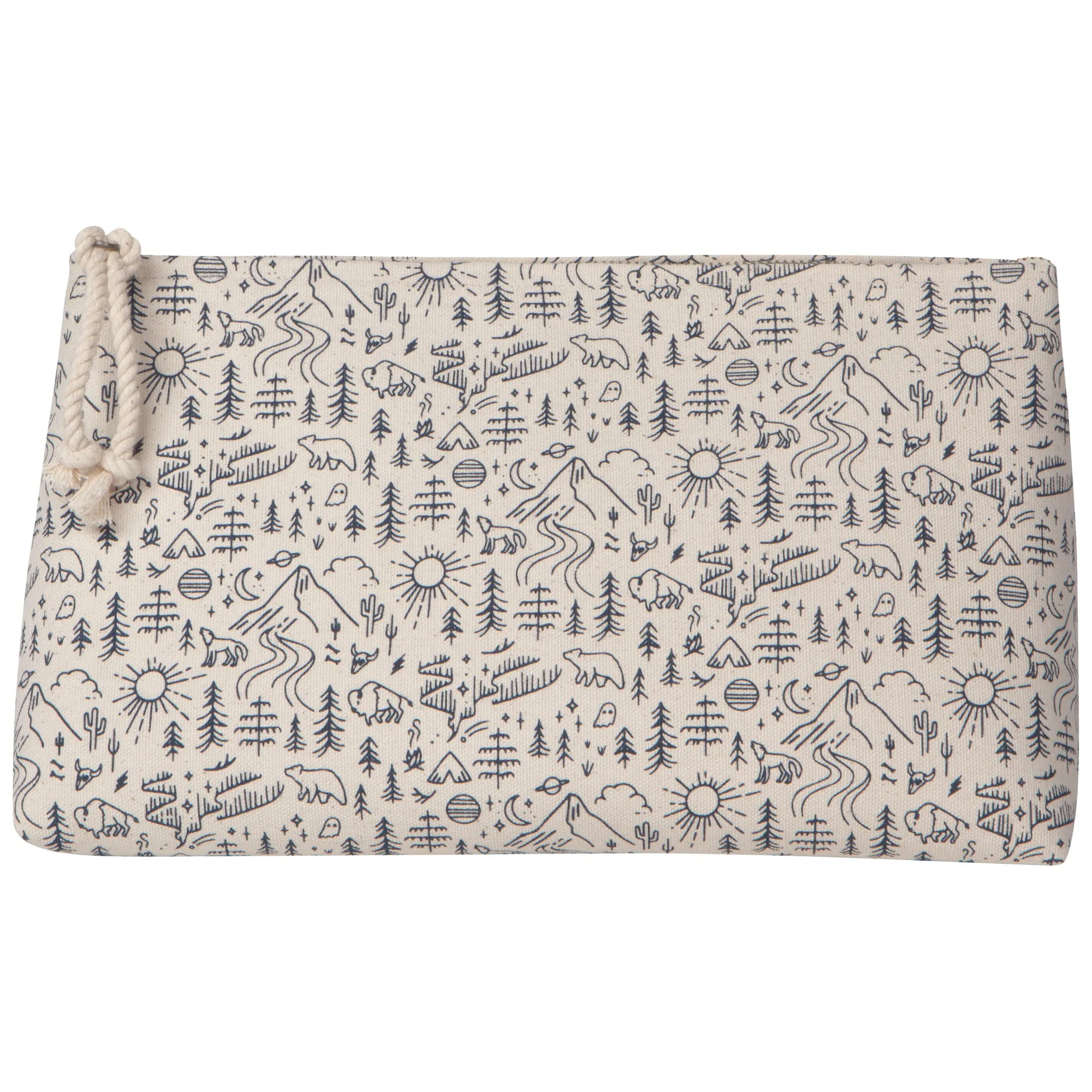 Stay Wild Large Cosmetic Bag