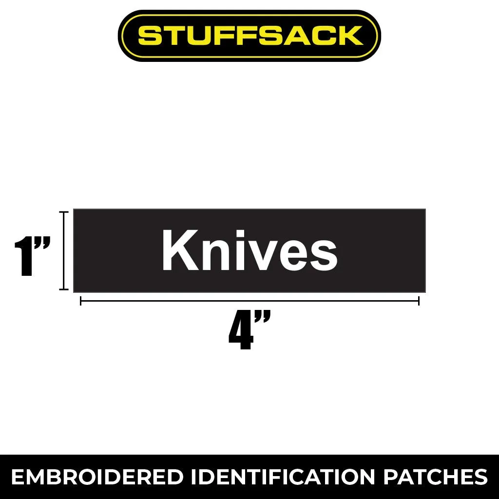Stuffsack Identification Patches