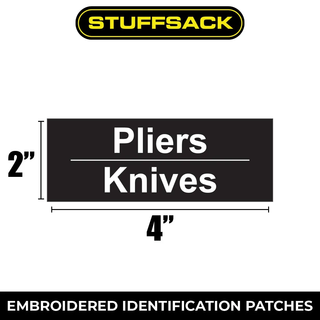 Stuffsack Identification Patches