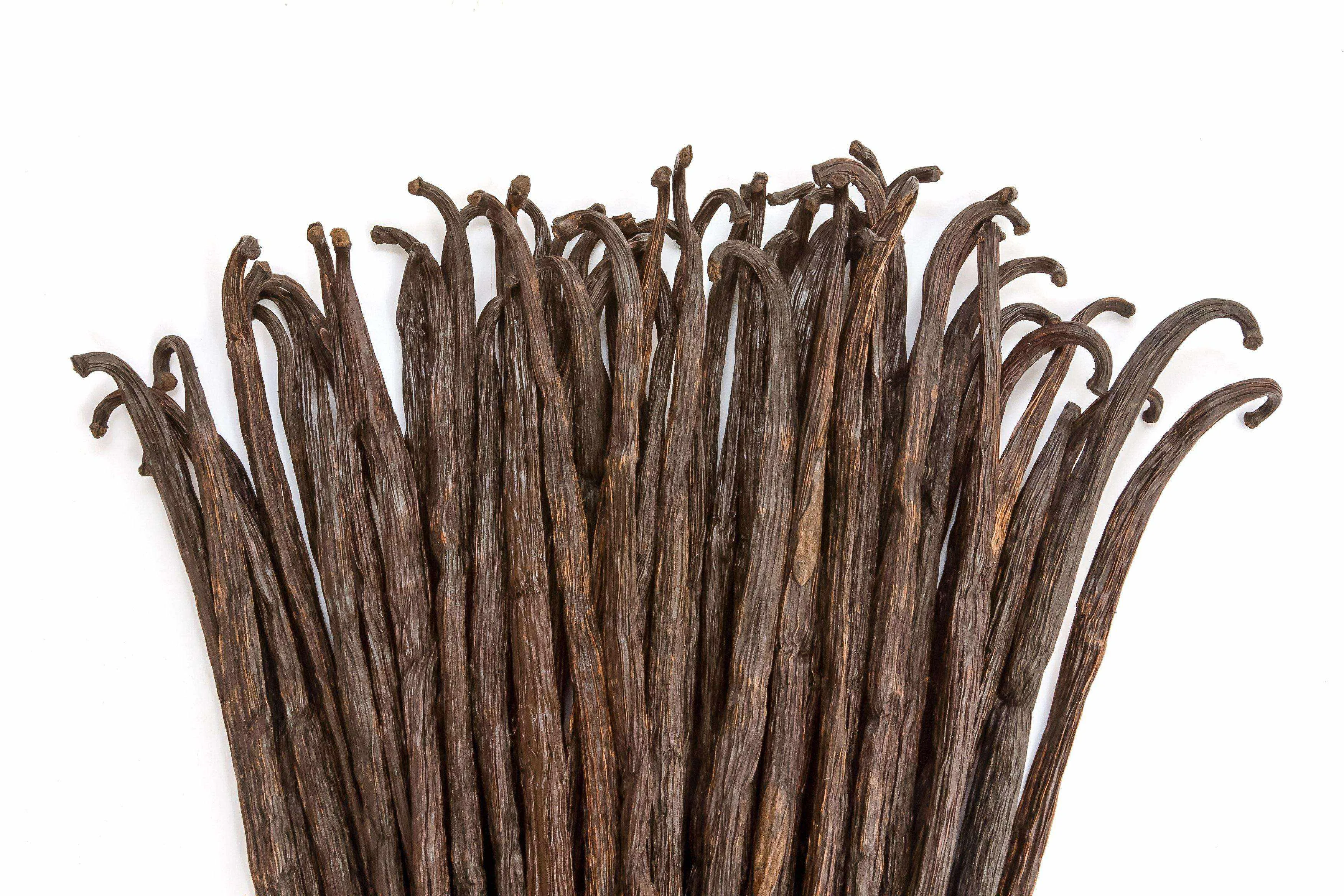 Tahitian Vanilla Beans - Whole Grade B Pods for Extract