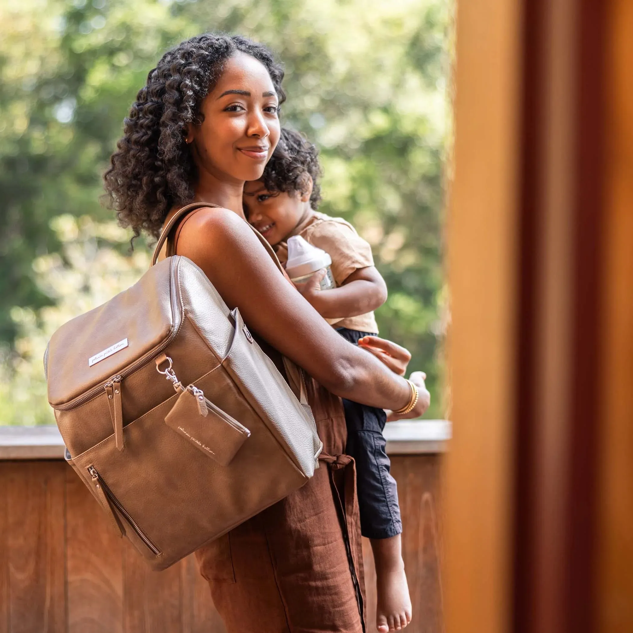 Tempo Backpack in Mink & Accessory Bundle