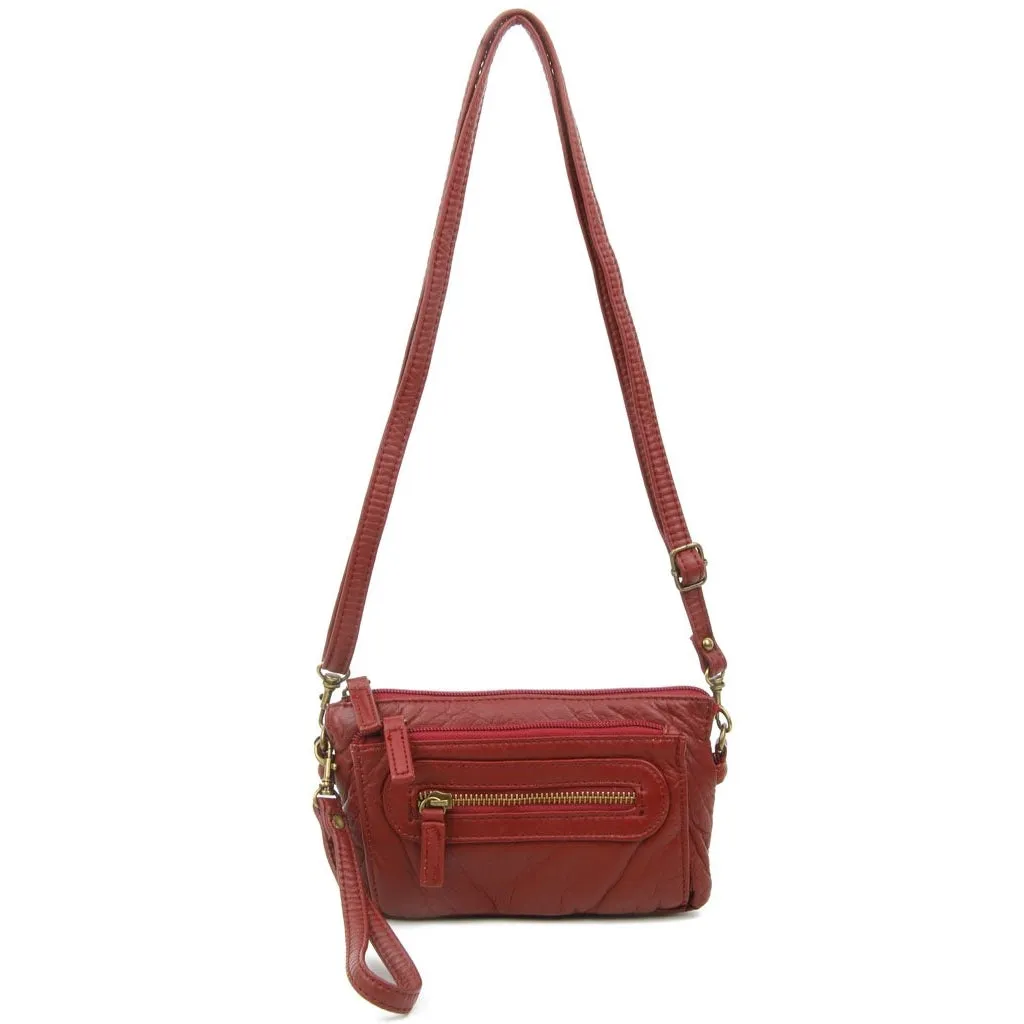 The Anita Three Way Crossbody Wristlet