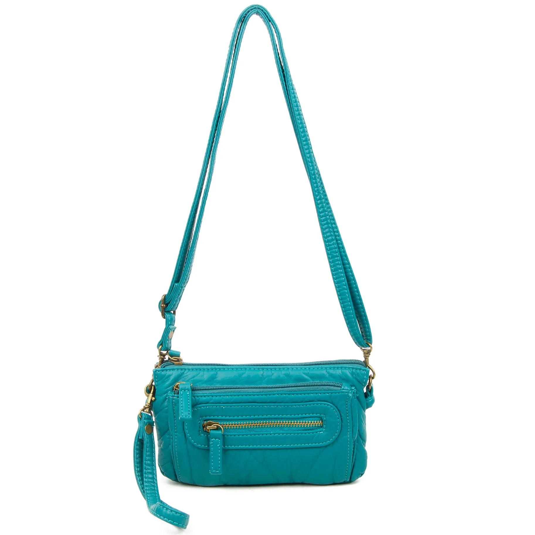 The Anita Three Way Crossbody Wristlet