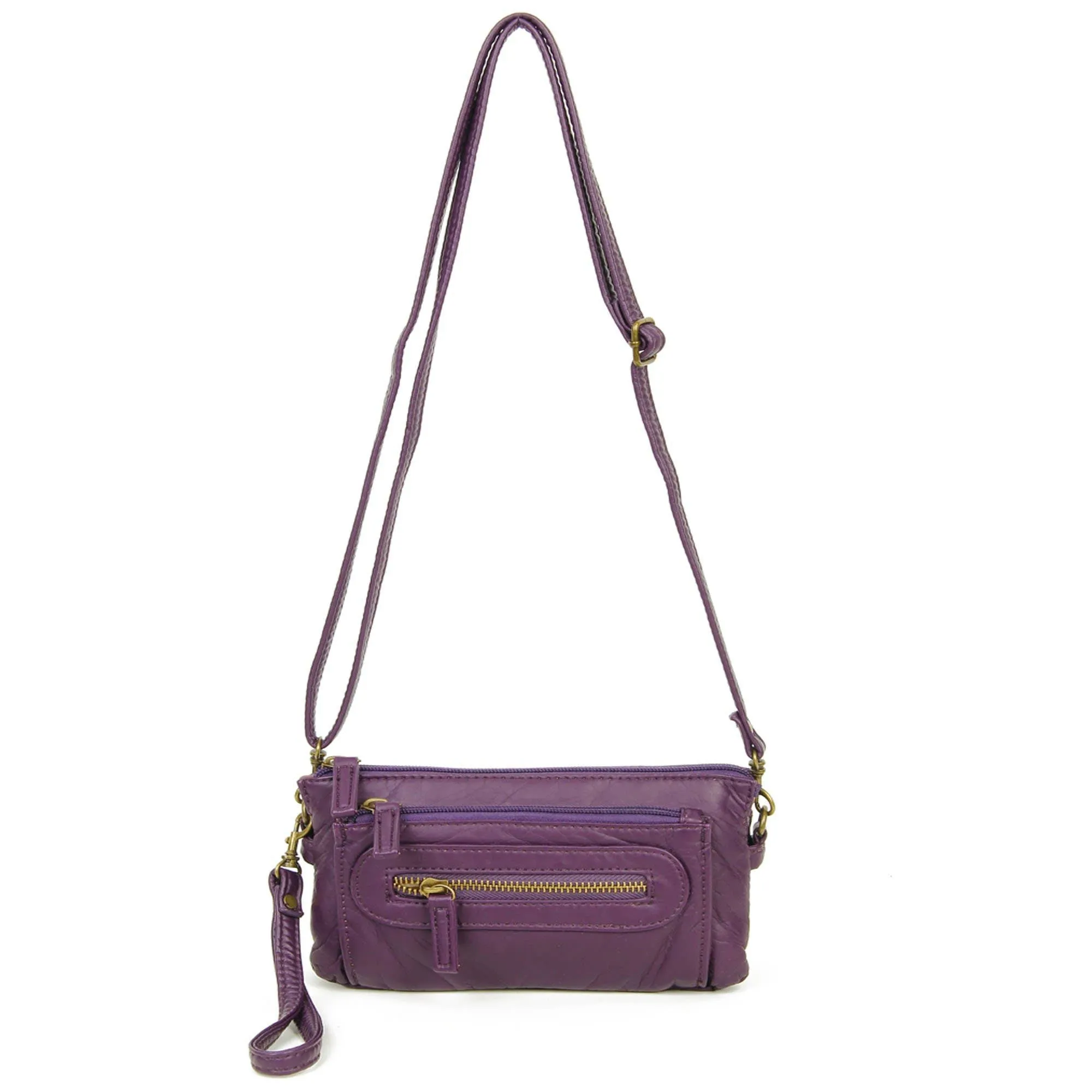 The Anita Three Way Crossbody Wristlet