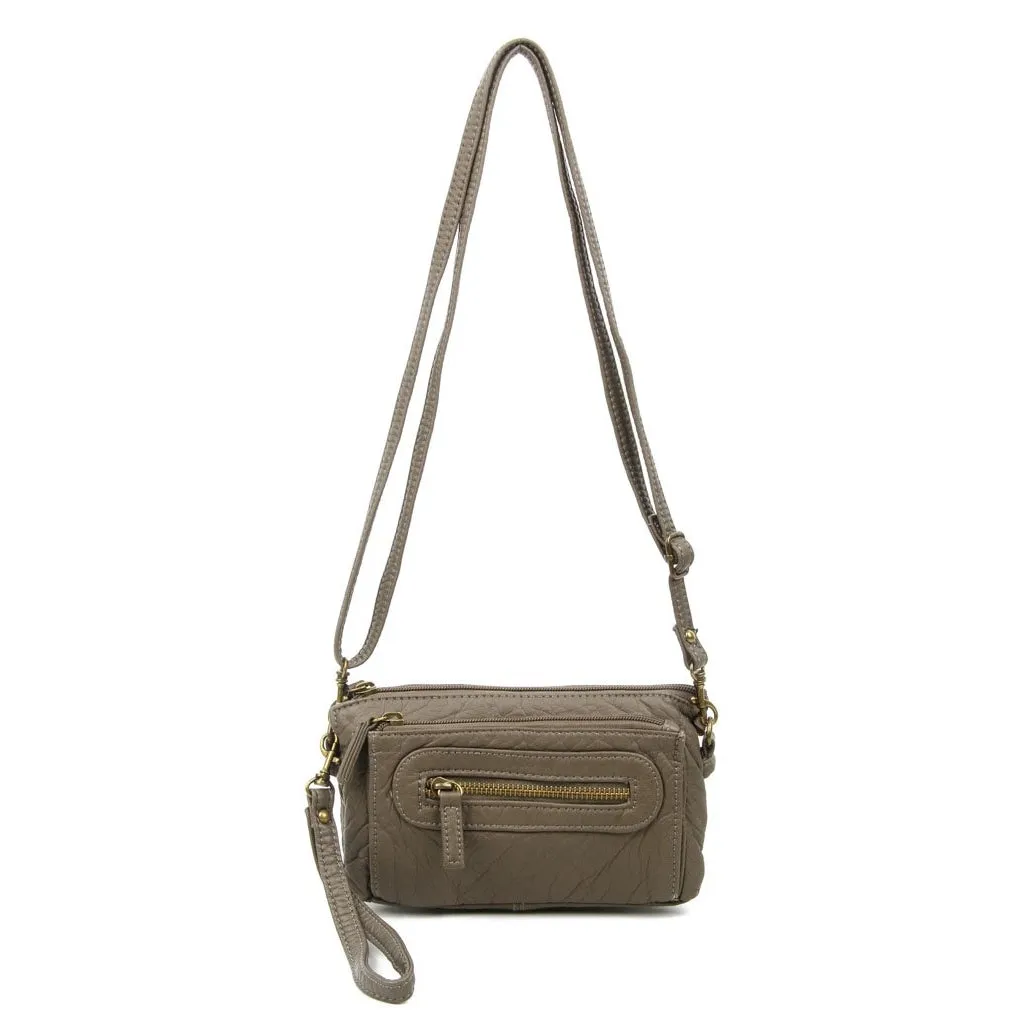 The Anita Three Way Crossbody Wristlet