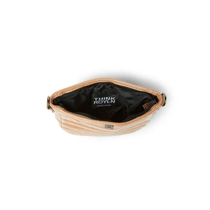 Think Royln - The Mercer Crossbody in Nude Patent