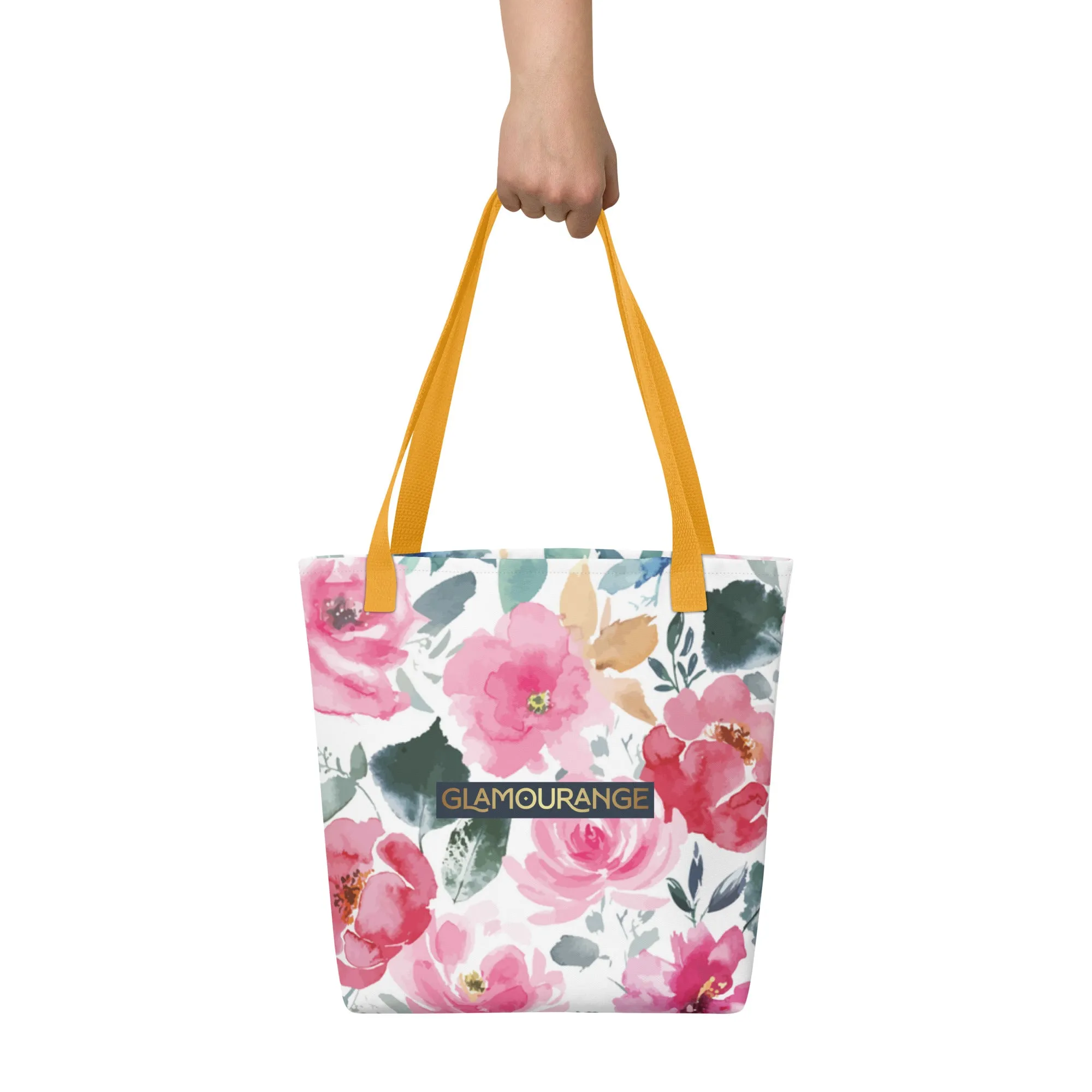 Tote Bag Women Designer (Flower Pattern 002)