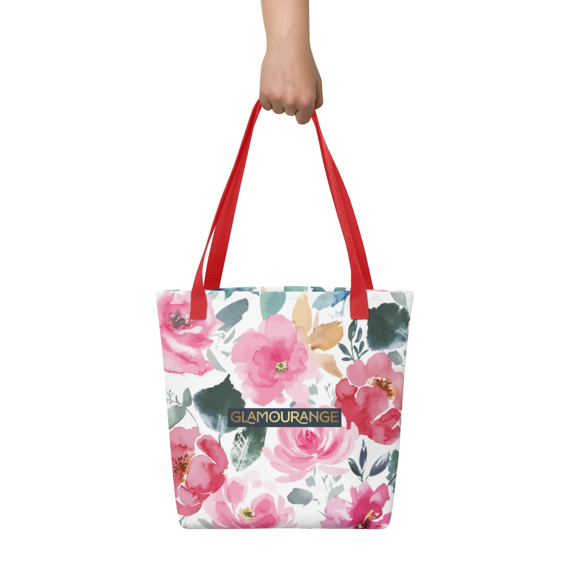 Tote Bag Women Designer (Flower Pattern 002)