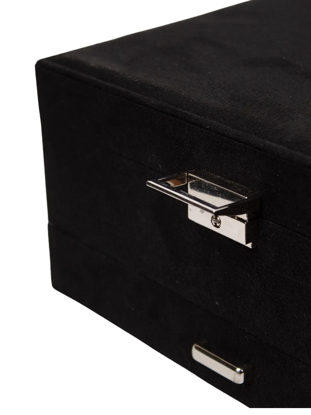 Velvet Black Jewelry Storage Organizer