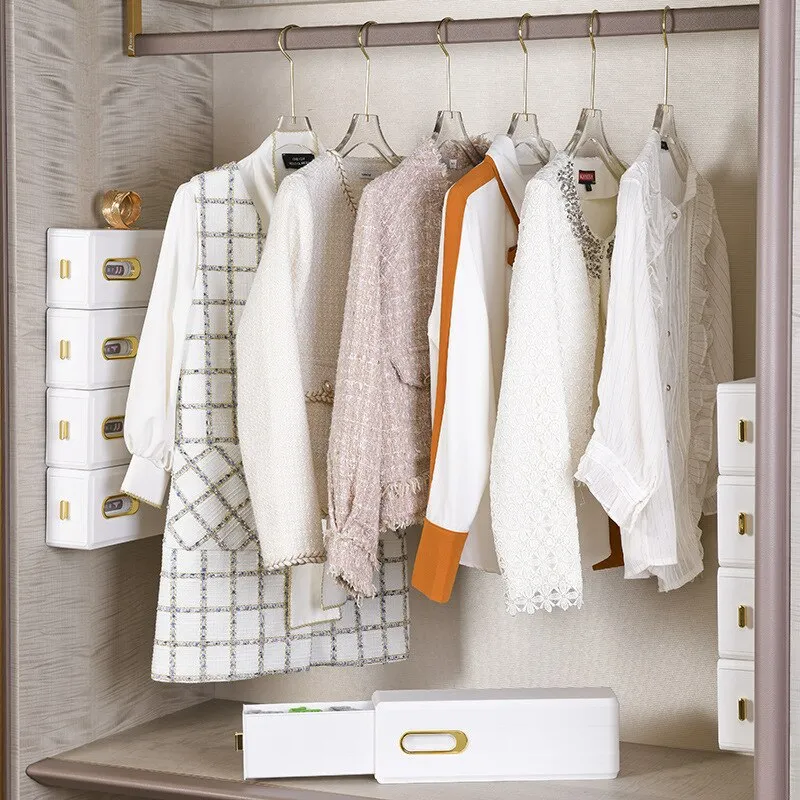 Wall-Mounted Cabinet Cloth Organizer Drawer