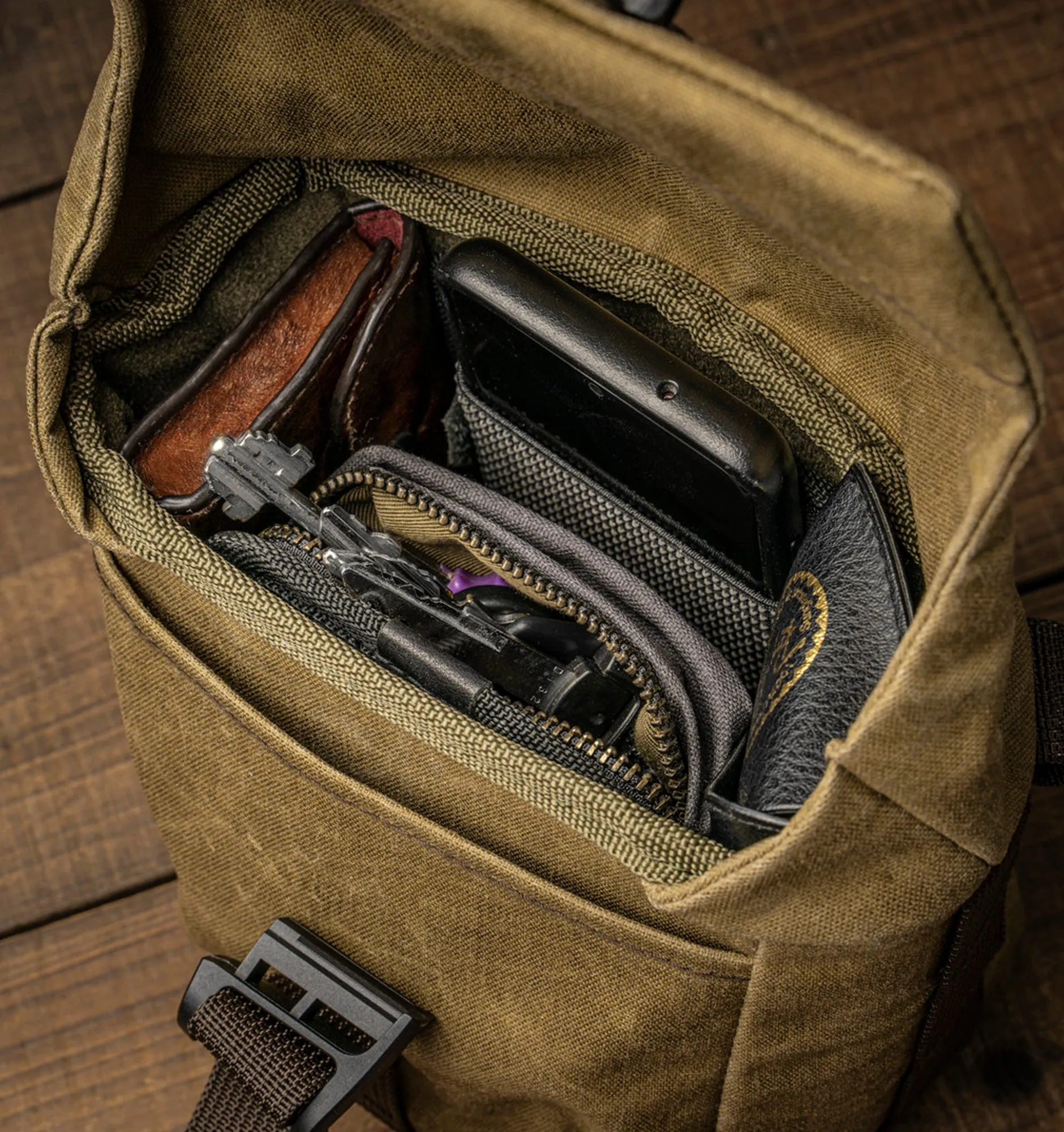 Wotancraft Pilot Travel Camera Bag 2L